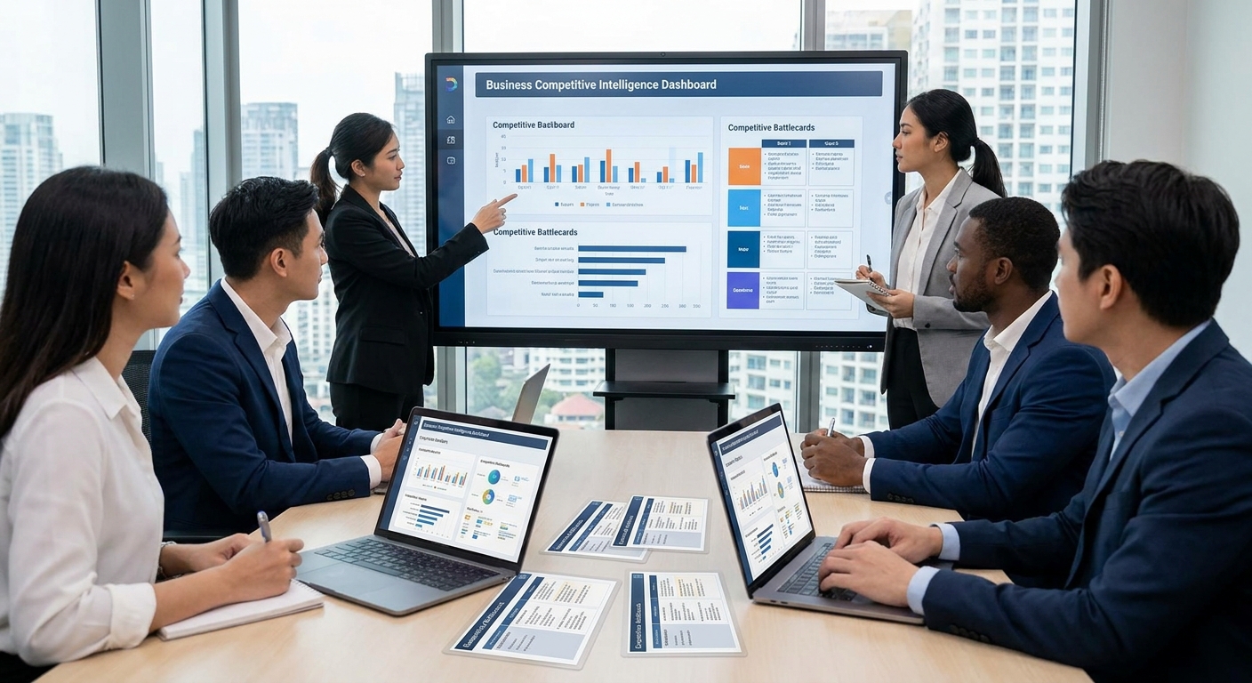 Building Competitive Intelligence from Sales Call Transcripts
